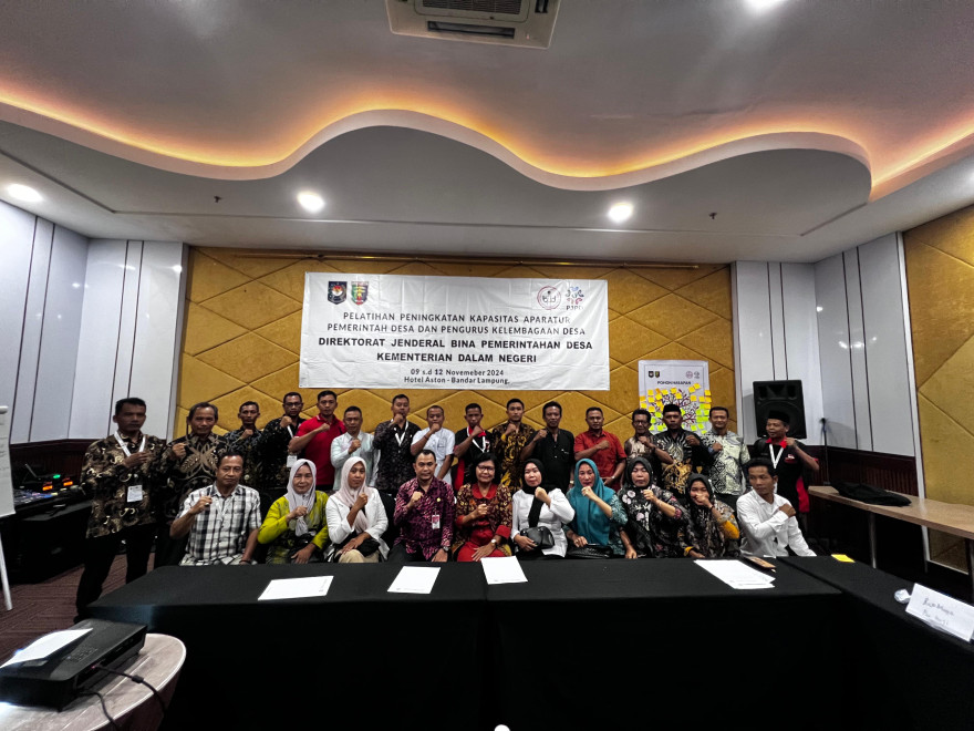 PENINGKATAN KAPASITAS PERANGLKAT DESA DAN LKD 